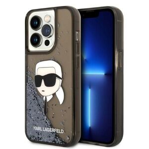 Husa premium pentru  iPhone 14 Pro  Karl Lagerfeld superior quality - Maro