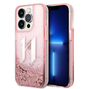 Husa premium pentru  iPhone 14 Pro  Karl Lagerfeld superior quality - Roz