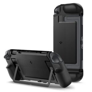 Husa de protectie cu kickstand pentru Nintendo Switch 2 - Spigen Dual Grip –  Negru