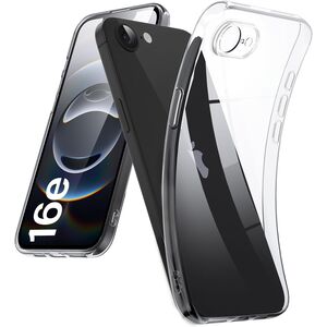 Husa pentru iPhone 16e Anti-Shock 1.5mm, transparent