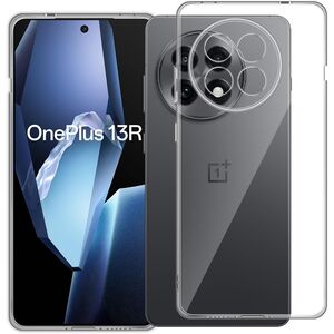Husa pentru OnePlus 13R, Anti-Shock 1.5mm, cu protectie lentile, Transparent
