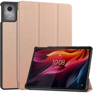 Husa pentru  Lenovo Tab K11 Plus 11.45 inch tip stand functie sleep/wake-up, protectie 360 - Roz
