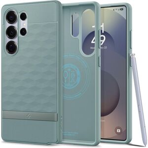 Husa pentru  Samsung Galaxy S25 Ultra Spigen - Caseology Parallax MagSafe - Verde