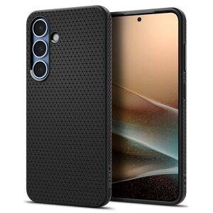 Husa premium pentru  Samsung Galaxy S25 Spigen - Liquid Air - Negru mat