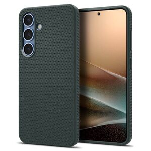 Husa premium pentru  Samsung Galaxy S25 Spigen - Liquid Air - Verde inchis