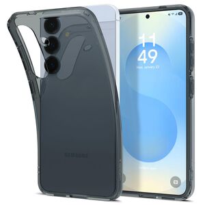 Husa premium pentru  Samsung Galaxy S25 Spigen - Liquid Crystal - Space grey