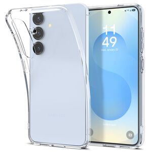 Husa premium pentru  Samsung Galaxy S25 Spigen - Liquid Crystal - Transparent