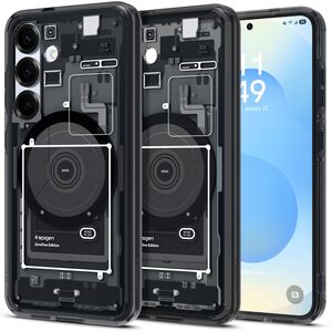 Husa premium pentru  Samsung Galaxy S25 Spigen - Ultra Hybrid Zero One MagSafe - Negru