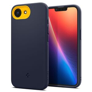 Husa pentru iPhone 16e Spigen - Caseology Nano Pop MagSafe - albastru inchis
