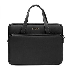 Geantă premium pentru laptop, compatibilă cu modele Macbook, Dell, HP, Lenovo - Protecție elegantă și funcțională, compatibilitate 13 - 14 inch, negru
