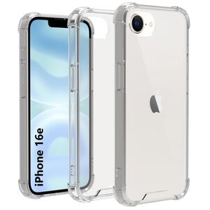 Husa pentru iPhone 16e Anti Shock 1.5 mm Reinforced 4 corners (transparent)