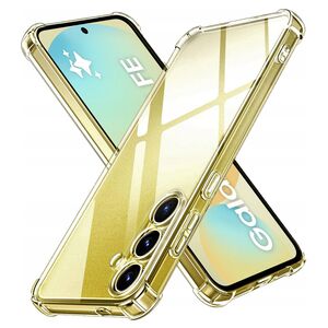 Husa pentru Samsung Galaxy S24 FE Slim Anti-Shock 1.5mm reinforced 4 corners, Transparent