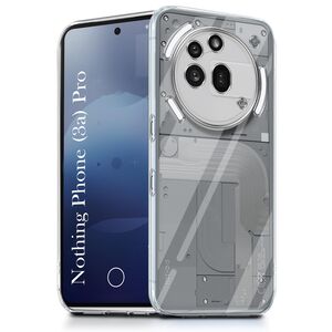 Husa pentru Nothing Phone (3a) Pro Slim Anti-Shock 1.5mm, cu protectie lentile, Transparent