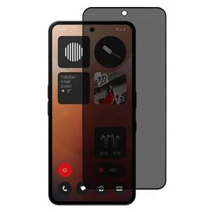 Folie din sticla privacy pentru Nothing Phone (3a) GLASS PRO+, margini negre