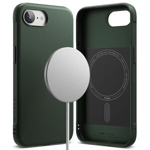 Husa pentru  iPhone 16e Ringke Onyx Magsafe - Verde