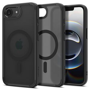 Husa pentru  iPhone 16e Spigen - Ultra Hybrid MagSafe - Negru mat