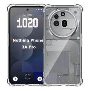 Husa pentru Nothing Phone (3a) Pro Slim Anti-Shock 1.5mm, reinforced 4 corners, Transparent