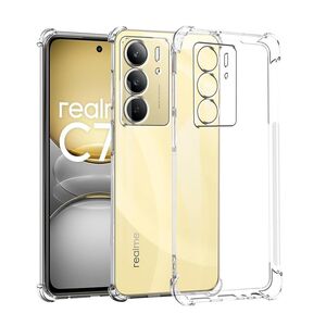 Husa pentru  Realme C75 Slim Anti-Shock 1.5mm reinforced 4 corners, Transparent