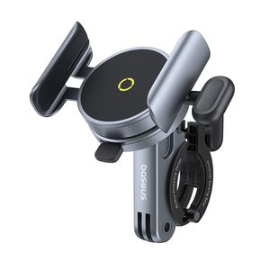Suport bicicleta pentru telefon magnetic Baseus Magnetic Clip-On, Screw Lock, Panel&Clamps, C40569000121-00