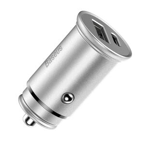 Incarcator auto bricheta Type-C, USB, PPS 30W, Baseus, CCALL-BS0S, argintiu