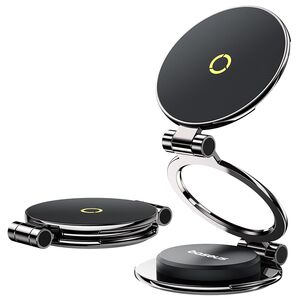 Suport telefon auto pentru bord cu magnet 360°, pliabil Baseus, C40172900121-00