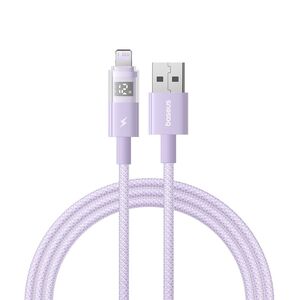 Cablu incarcare iPhone 2.4A Baseus, mov, P10382700511-00