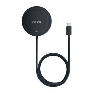 Incarcator wireless magnetic Qi2 Baseus, negru, P10273300121-02