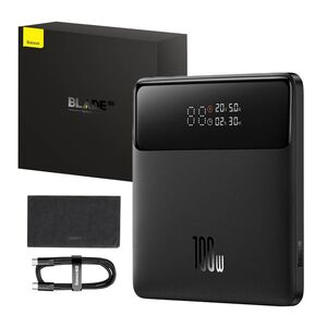 Power bank 100W, 2x USB, 2x tip C, 20000mAh Baseus, PPBL000301
