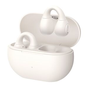 Casti Baseus - wireless earbuds bass 15 clip (a00079500223-00) - true wireless, enc, bluetooth 5.4, open-ear, usb-c - stellar white