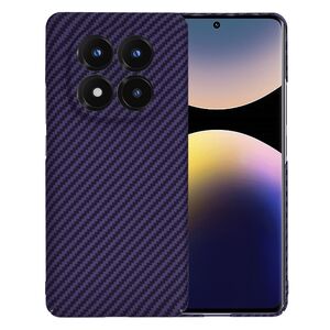 Husa pentru  Xiaomi Redmi Note 14 Pro+ Plus CarbonFiber UltraSlim, Lightweight, Mov