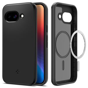 Husa pentru  iPhone 16e Spigen - Thin Fit MagSafe - Negru denim