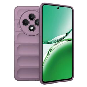 Husa pentru  Oppo Reno 12F, 12FS Liquid Silicone, Microfibre Lining, Non-Slip Airbag Design, Mov