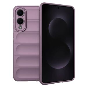 Husa pentru  Samsung Galaxy S25 Edge Liquid Silicone, Microfibre Lining, Non-Slip Airbag Design, Mov
