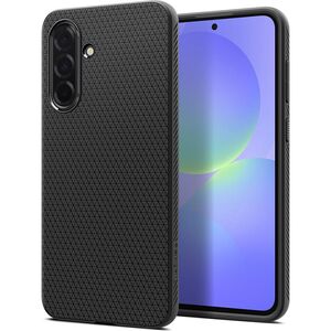 Husa premium pentru  Samsung Galaxy A36 Spigen - Liquid Air - Negru denim