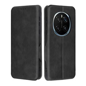 Husa tip carte pentruHonor Magic 7 Pro Smart Wallet fata - spate protectie 360 - Negru