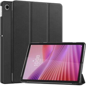 Husa pentru Lenovo Tab 10.1 2025 TB311 tip stand functie sleep/wake-up, protectie 360 - Negru