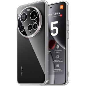 Husa pentru Xiaomi 15 Ultra Anti-Shock 1.5mm, cu protectie lentile, transparent