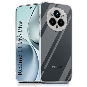 Husa pentru  Realme 14 Pro+ Plus, Anti-Shock 1.5mm, cu protectie lentile, Transparent