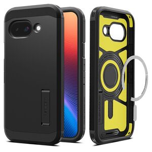 Husa premium pentru  Google Pixel 9A Spigen - Tough Armor MagSafe - Negru
