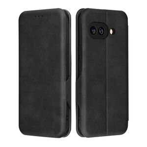 Husa tip carte pentru Google Pixel 9A Smart Wallet fata - spate protectie 360 - Negru