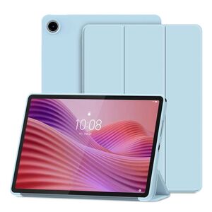 Husa pentru Lenovo Tab 10.1 2025 TB311 tip stand functie sleep/wake-up, protectie 360 - albastru deschis