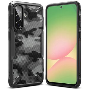 Husa pentru  Samsung Galaxy A56 / A36 Ringke Fusion X - Negru darth vader