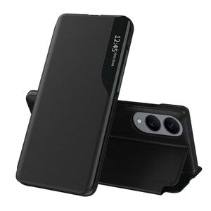 Husa pentru  Samsung Galaxy S25 Edge tip carte, Smart View, Negru