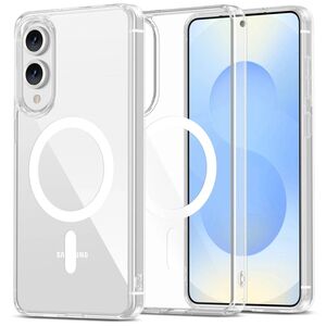 Huse pentru  Samsung Galaxy S25 Edge cu MagSafe Crystal Clear Back Series - Transparent