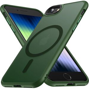 Husa pentru  iPhone 16e cu MagSafe, Ghost Series, frosted - Verde
