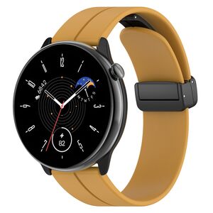 Curea pentru Huawei Watch GT 4 (41mm)/ W1 / Honor Watch S1 / Garmin Venu 2S / Vivoactive 4S - Alb