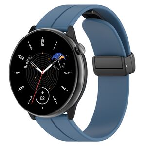 Curea pentru Huawei Watch GT 4 (41mm)/ W1 / Honor Watch S1 / Garmin Venu 2S / Vivoactive 4S - Albastru