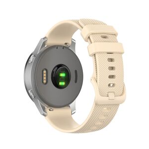 Curea pentru Huawei Watch GT 4 (41mm)/ W1 / Honor Watch S1 / Garmin Venu 2S / Vivoactive 4S - Crem