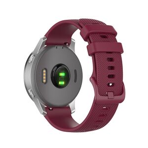 Curea pentru Huawei Watch GT 4 (41mm)/ W1 / Honor Watch S1 / Garmin Venu 2S / Vivoactive 4S - Burgundy