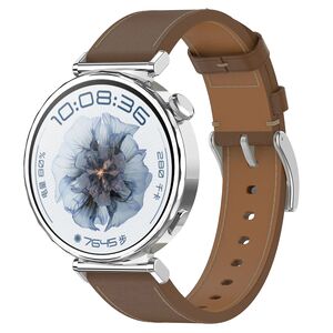 Curea pentru Huawei Watch GT 4 (41mm)/ W1 / Honor Watch S1 / Garmin Venu 2S / Vivoactive 4S - Maro